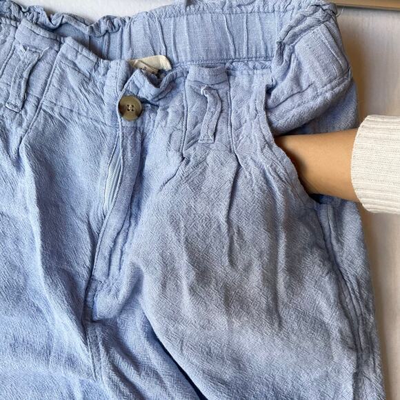 MASON & BELLE Women Elastic Waist Casual Straight Pants size 4, Blue - Picture 8 of 12